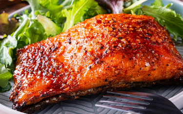 BBQ Recipe: Honey & Mustard Glazed Salmon