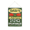 "Dads BBQ" Wall Sign