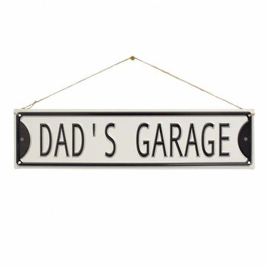 "DAD'S GARAGE" WALL SIGN