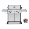 Summer Deal! Broil King Baron S590 IR + FREE Side Burner Cast Iron Griddle!