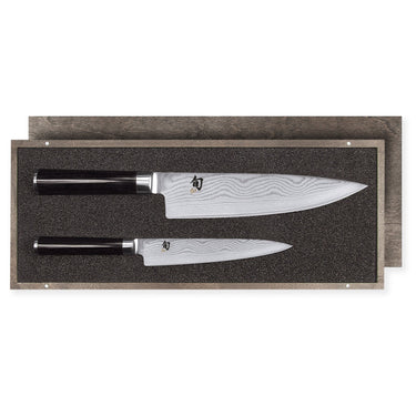 Kai shun classic damascus knife set