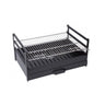 Sauvic Complete barbecue kit with stainless steel grill 60x40