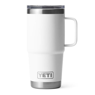 RAMBLER 20 OZ (591 ML) TRAVEL MUG - WHITE
