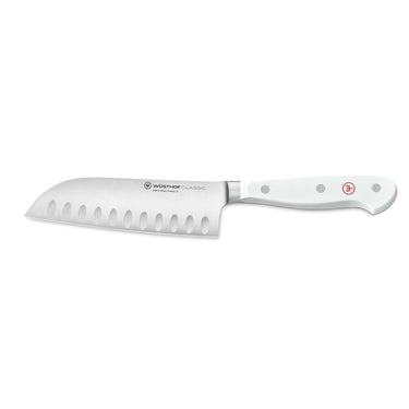 Wüsthof Classic White Santoku Hollow Edge Small