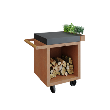 Mise en Place Table Corten 65 PRO Dark Grey Ceramic