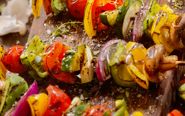 Summer BBQ Recipe: Grilled Veggie & Halloumi Skewers