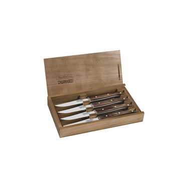 Tramontina Knives Set - 4 pieces Brown Pollywood