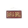 "Bar & Grill" Wall Sign