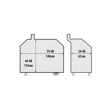 Broil King Premium Cover - Regal Pellet 400 / Regal Offset 400 - 67065 - 140cm