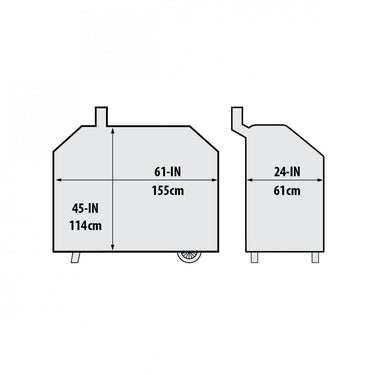 BK 140cm Premium Cover - Regal Pellet 400