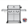 Summer Deal! Broil King Baron S590 IR + FREE Side Burner Cast Iron Griddle!