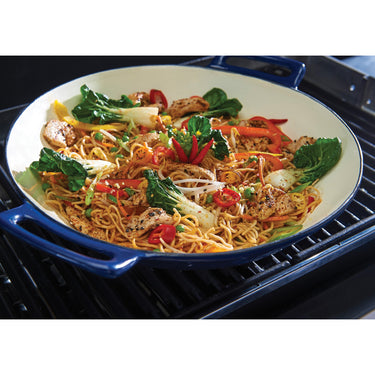 Broil King porcelain coated cast iron wok