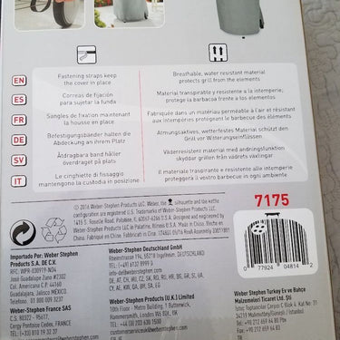 Funda para barbacoa Weber de 47 cm