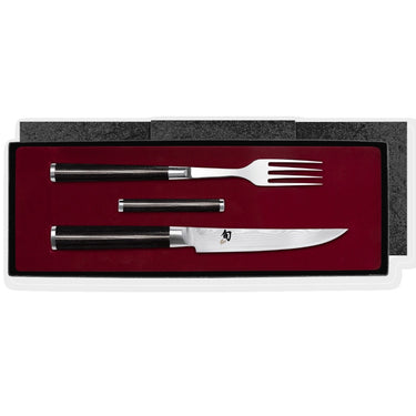 Kai shun classic knife and fork set