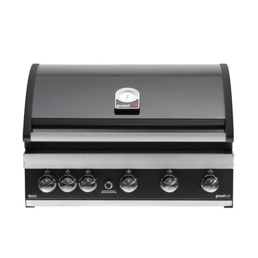 Grandhall Maxim G5 Built-In 5-burner gas BBQ for outdoor kitchens — front view