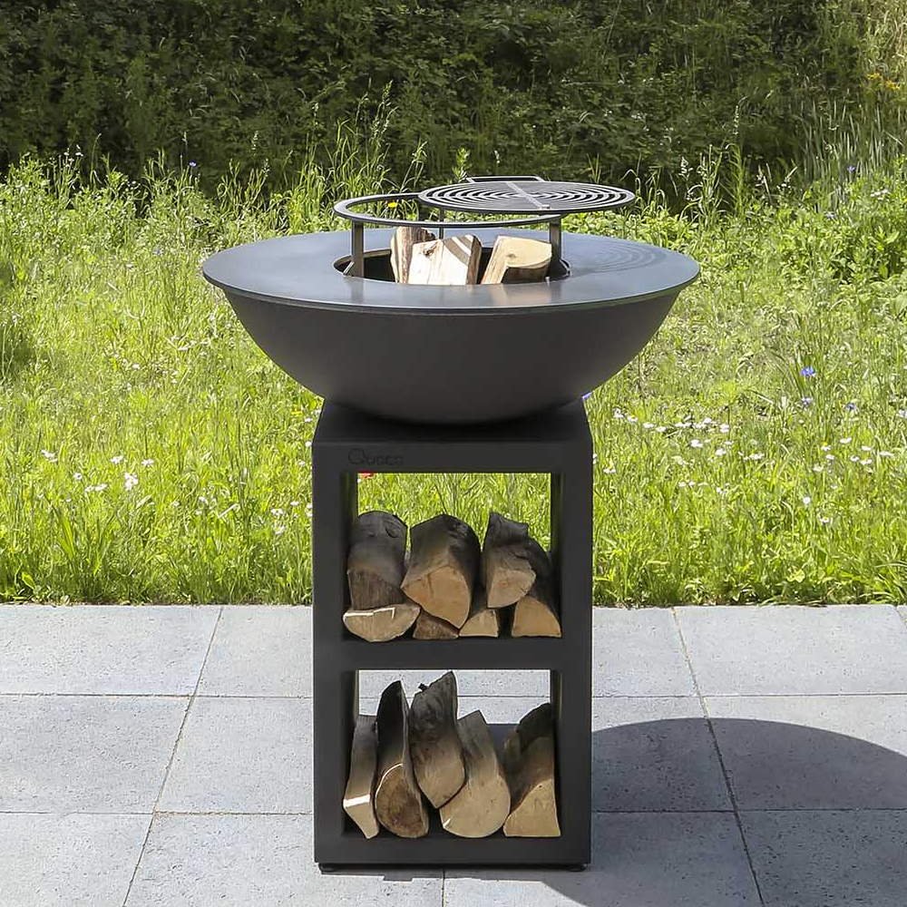 Quoco Stream Quoco Pit: Piatto - Large - Dark Grey – The Barbeque Shop