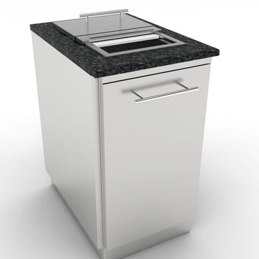 Sunstone Cabinet With Rubbish Bin Drawer