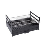 Sauvic Complete Barbecue kit with Stainless steel 70x40