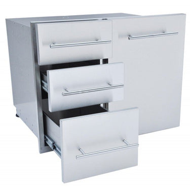 Sunstone Designer Triple Drawer Combo