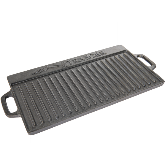 Stringer Pan Traeger Cast Iron Reversible Griddle Pan – The Barbeque Shop