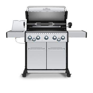 Summer Deal! Broil King Baron S590 IR + FREE Side Burner Cast Iron Griddle!