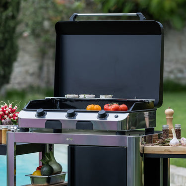 ENO Couvercle Plancha Fusion 75 Noir