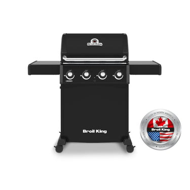 Broil King Crown 410 4-burner gas BBQ — front view