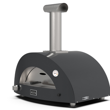 Alfa Moderno 3 Pizza LPG Pizza Oven - Red