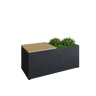 Herb Garden Bench Black