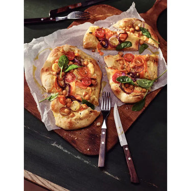 Tramontina Churrasco 12-Piece Steak Cutlery Set with Brown Polywood Handles and Rivets – Built for Barbecue Lovers