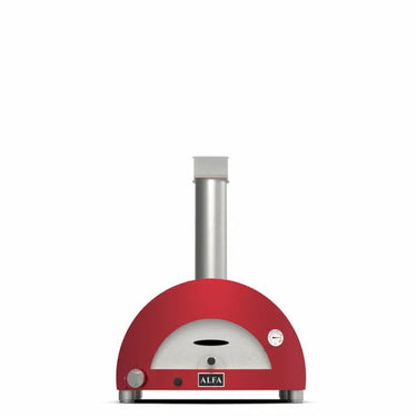 Horno de leña Alfa Moderno 1 Pizza - Rojo