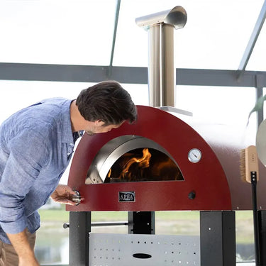 Alfa Moderno 2 Pizza – LPG Pizza Oven - Red
