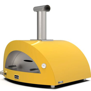 Alfa Moderno 5 Pizza LPG Pizza Oven - Yellow