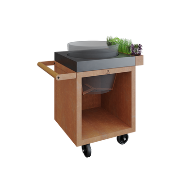 Kamado Table Corten 65 PRO Concrete BGE