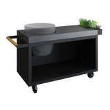 Kamado Table Black 135 PRO Concrete BGE