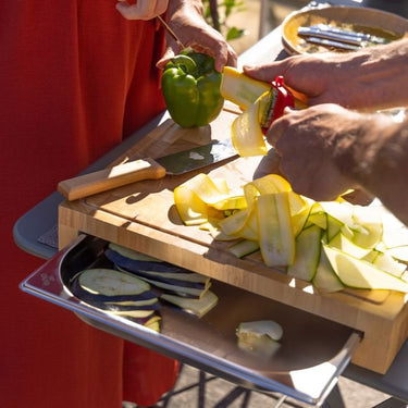 Chopping Board with Tray