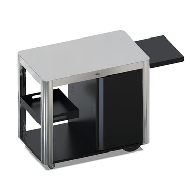 ENO ACHILLE 92 cm Stainless Steel Trolley with Door