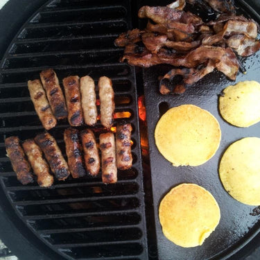 Big Joe® - Half Moon Cast Iron Reversible Griddle