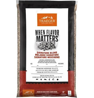 Traeger FSC Signature Blend Wood Pellets - 9 kg