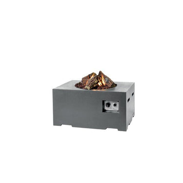 Fireplace Table Rectangle Lounge & Dining 107x80x67