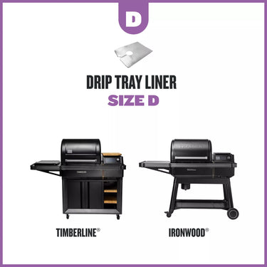 Traeger Drip Tray Liners - 5 Pack - Size D