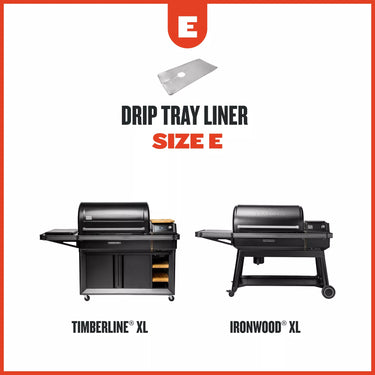 Traeger Drip Tray Liners - 5 Pack - Size E