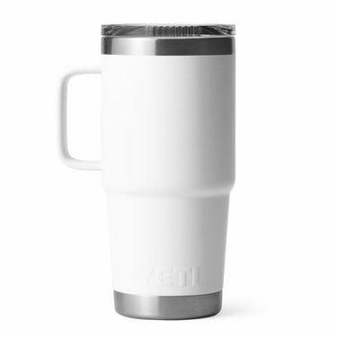 RAMBLER 20 OZ (591 ML) TRAVEL MUG - WHITE